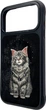 Чохол для смартфона Apple iPhone 18 Pro Max/iPhone 17 Pro Max Nimmy Lucky Fashion Cat MagSafe Black (6980002140710) - зображення 2
