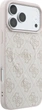 Чохол для смартфона Apple iPhone 18 Pro/iPhone 17 Pro Guess Embossed 4G Ring Classic MagSafe Pink (3666339680015) - зображення 4