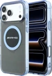 Чохол для смартфона Apple iPhone 18 Pro Max/iPhone 17 Pro Max AMG IML Transparent Bicolor Block MagSafe Black-Blue (3666339664404) - зображення 1