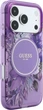 Чохол для смартфона Apple iPhone 18 Pro/iPhone 17 Pro Guess IML Flowers Pearl Strap MagSafe Purple (3666339681265) - зображення 3