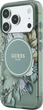 Чохол для смартфона Apple iPhone 18 Pro/iPhone 17 Pro Guess IML Flowers Pearl Strap MagSafe Green (3666339681241) - зображення 2