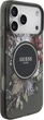 Чохол для смартфона Apple iPhone 18 Pro Max/iPhone 17 Pro Max Guess IML Flowers Pearl Strap MagSafe Black (3666339681210) - зображення 3