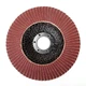 Диск шлифовальный лепестковый 125x22мм, зерно K150 INTERTOOL BT-0215 - изображение 2