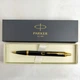 Ручка шариковая Parker IM DESIGN Black GT BP Счастливая подкова Черный Золотистый 22032_R106y - изображение 6