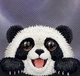 Чохол для смартфона Apple iPhone 18 Pro Max/iPhone 17 Pro Max Nimmy Big Eyed Lying Giant Panda MagSafe Black (6980002140277) - зображення 6