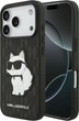 Чохол для смартфона Apple iPhone 18 Pro/iPhone 17 Pro Karl Lagerfeld Saffiano Mono Patch Choupette Black (3666339683580) - зображення 1