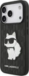 Чохол для смартфона Apple iPhone 18 Pro/iPhone 17 Pro Karl Lagerfeld Saffiano Mono Patch Choupette Black (3666339683580) - зображення 3