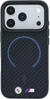 Etui do smartfona Apple iPhone 18 Pro Max/iPhone 17 Pro Max BMW M Kevlar Blue Print Ring Metal Logo MagSafe Black (3666339669942) - obraz 2
