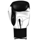 Боксерські рукавиці TITLE Boxing Dynamic Strike Black/White 12 oz (бинти 4м. у комплекті) - зображення 7