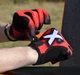 Перчатки для фітнесу MadMax MXG-101 X Gloves Black/Grey/Red XL - зображення 8