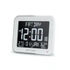 Настенные часы Muse M-090 WMC с функцией будильника White (3700460209827) - изображение 1