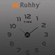 Часы настенные Ruhhy 3D 60-130 см Black (5900779966772) - изображение 13