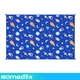 Утяжеленное одеяло Isomedix 100x150 см 3 кг Blue (5900779965836) - изображение 13