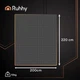 Утяжеленное гравитационное одеяло Ruhhy 24427 двуспальное 200×220 см 10 кг серое - изображение 10