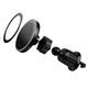 Автотримач для телефона BOROFONE BH224 Flash magnetic wireless fast charging car holder (air outlet) Black - зображення 5