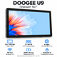 Планшет 10,1″ DOOGEE U9 3+4/64 ГБ Wi-Fi 6 4 ядра Android 13 5060 мА·год Gray - зображення 3