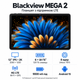 Планшет 12" 2K Blackview Mega 2 6+18/128Gb LTE 8 ядер Android 15 9000 mAh - изображение 1