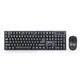 Комплект клавиатура + мышь Gembird KBS-W-01 беспроводной US раскладка Black (8716309091534) - изображение 2