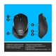 Миша Logitech M330 Silent plus Black (910-004909) - зображення 6