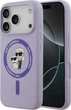 Чохол для смартфона Apple iPhone 18 Pro/iPhone 17 Pro Karl Lagerfeld Silicone Karl&Choupette Ring MagSafe Purple (3666339683320) - зображення 1