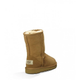 Дитячі уггі для дівчинки Замшеві Середні коричневі UGG Classic Short Kids Chestnut (27, коричневий) - зображення 3