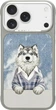 Etui do smartfona Apple iPhone 18 Pro/iPhone 17 Pro Nimmy Gentle Pets Series Dog MagSafe Grey (6980002140864) - obraz 1