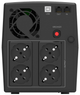 Джерело безперебійного живлення PowerWalker VI 1500 STL (10121076 ) 1500VA 900W 4 розетки Schuko дисплей LCD - изображение 3