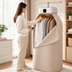 Электросушилка для белья Dryer XL-1187 500 Вт, подвесная вертикальная сушилка для одежды и вещей с таймером, двумя режимами и тканевым чехлом 105 см, белая с бежевым - изображение 6