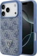 Чохол-гаманець для смартфона Apple iPhone 18 Pro/iPhone 17 Pro Guess 4G Double Card Triangle Blue (3666339681500) - зображення 1