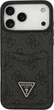 Чохол-гаманець для смартфона Apple iPhone 18 Pro Max/iPhone 17 Pro Max Guess 4G Double Card Triangle Black (3666339681470) - зображення 2