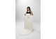 Килимок для йоги каучуковий Vimal Oval White RAO 183×68×0.5 см - зображення 2