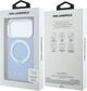 Etui do smartfona Apple iPhone 18 Pro/iPhone 17 Pro Karl Lagerfeld Ring Stand 360 Saffiano Classic Logo MagSafe Light Blue (3666339657604) - obraz 8