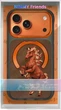 Etui do smartfona Apple iPhone 18 Pro Max/iPhone 17 Pro Max Nimmy Magnetic Fantasy Animal MagSafe Orange (6980002141038) - obraz 8