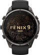 Smartwatch Garmin Fenix 9 Pro 47 mm inReach Carbon Gray DLC Titanium with Black/Pebble Grey Silicone Band (010-04336-11) - obraz 3