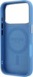 Etui do smartfona Apple iPhone 18 Pro/iPhone 17 Pro Guess Ring Stand 360 4G Classic Logo MagSafe Blue (3666339654702) - obraz 6