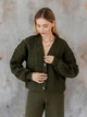 Кардиган вязаный женский ARTKNIT Оливия S-M Оливковый (2251960690017) - изображение 9