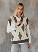Жилет женский ARTKNIT Trio S-M Мокко (2251930426011) - изображение 8