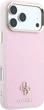 Etui do smartfona Apple iPhone 18 Pro/iPhone 17 Pro Guess Saffiano Small 4G & Classic Logo MagSafe Pink (3666339677176) - obraz 4