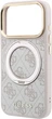 Etui do smartfona Apple iPhone 18 Pro/iPhone 17 Pro Guess Ring Stand 360 4G Classic Logo MagSafe Pink (3666339654627) - obraz 5