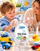 Детское жидкое крем-мыло BALU Kids Soap Ромашка для нежного очищения и ухода за кожей с дозатором 600 мл (4820159428915) - изображение 4