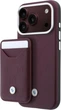 Etui do smartfona Apple iPhone 18 Pro/iPhone 17 Pro BMW Quilted Pattern Metal Logo Burgundy (3666339670146) - obraz 1