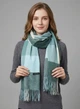 Кашемировый шарф бирюзовый Cashmere С04 - изображение 1