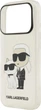 Etui do smartfona Apple iPhone 18 Pro/iPhone 17 Pro Karl Lagerfeld IML NFT Glitter Karl&Choupette Transparent (3666339683061) - obraz 6