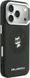 Etui do smartfona Apple iPhone 18 Pro/iPhone 17 Pro Karl Lagerfeld Point & Choupette Sketch MagSafe Black (3666339659844) - obraz 4