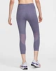 Лосины женские Nike Dri-Fit Fast Crop S Фиолетовый CZ9238-509 - изображение 2