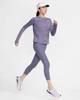 Лосины женские Nike Dri-Fit Fast Crop S Фиолетовый CZ9238-509 - изображение 8