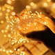 Светодиодная гирлянда-мишура Роса с эффектом флеш, 50 метров, 1000 LED, 220V, теплый белый (WLS-9218W50) - изображение 7