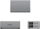 Матриця дисків Orico 9828RU3 ProRAID 2 Big DAS на 2 диски 2.5"/3.5" SATA HDD/SSD з RAID-контролером Grey (6942227137524) - зображення 1