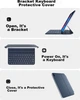 Чехол-клавиатура для планшета Apple iPad 11" 2025 (A16)/10.9" 2022 Smorss Black - изображение 3