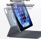Чехол-клавиатура для планшета Apple iPad 11" 2025 (A16)/10.9" 2022 Smorss Black - изображение 4